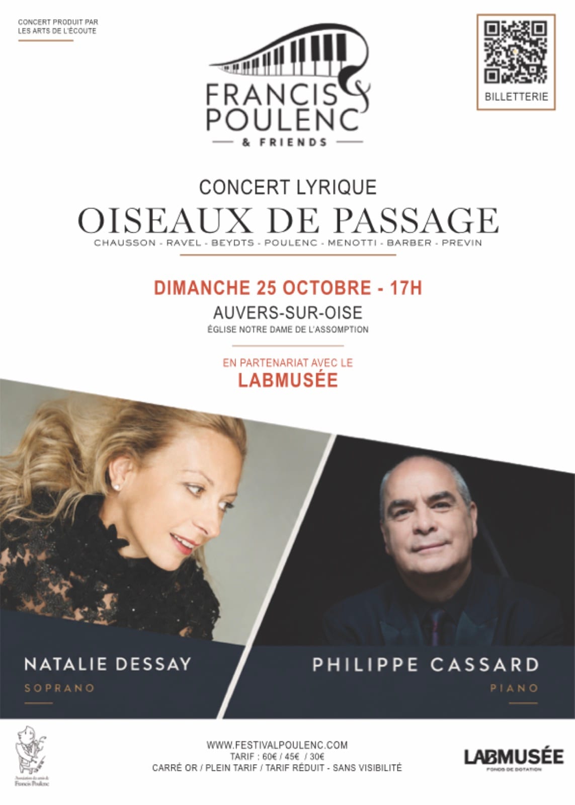 Concert lyrique — « Oiseaux de passage »