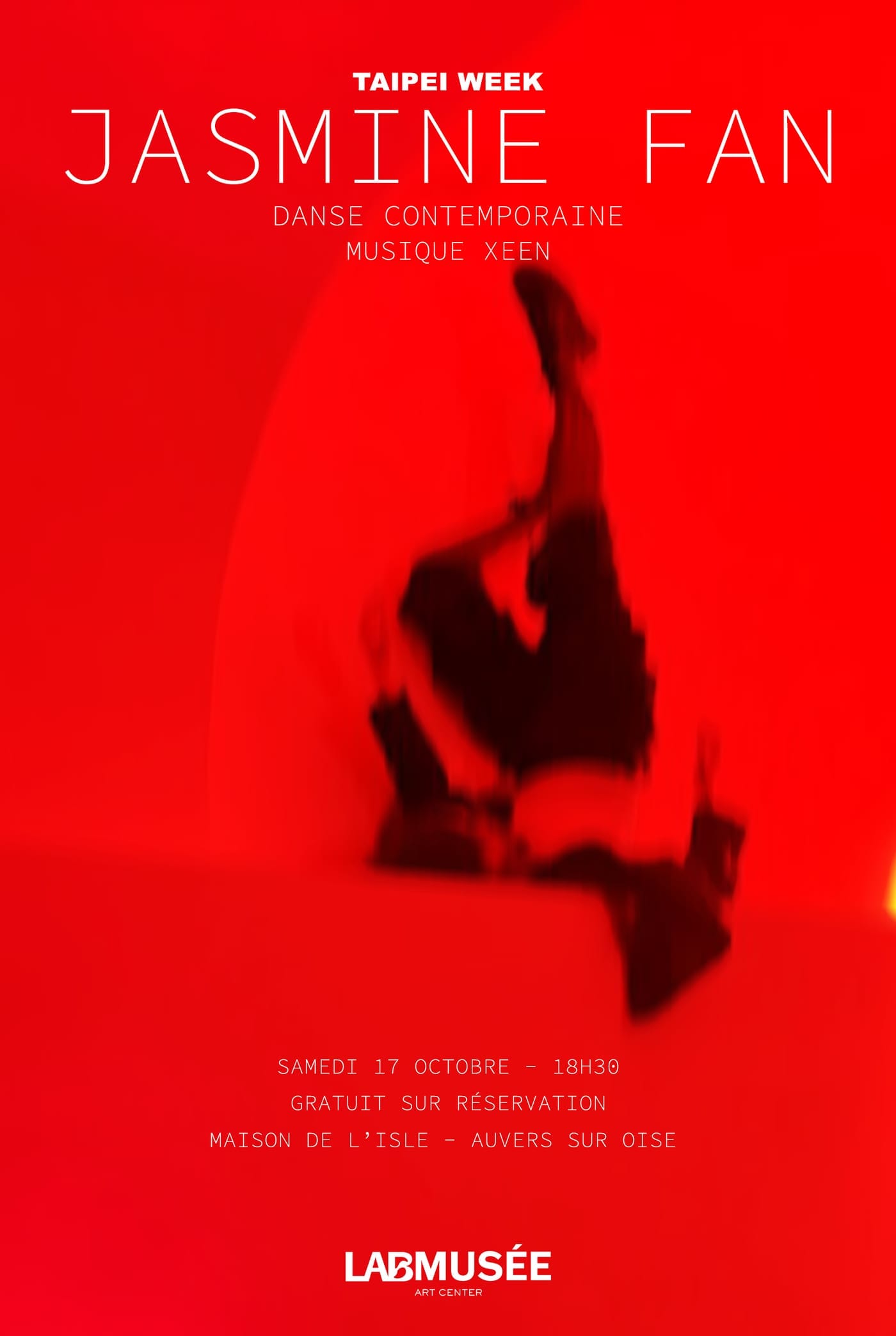 Affiche officielle — Danse contemporaine — Jasmine Fan