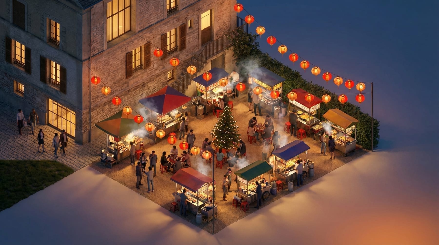 Marché nocturne — Taipei Night Market